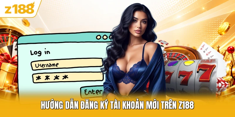 Hướng dẫn đăng ký tài khoản mới trên Z188